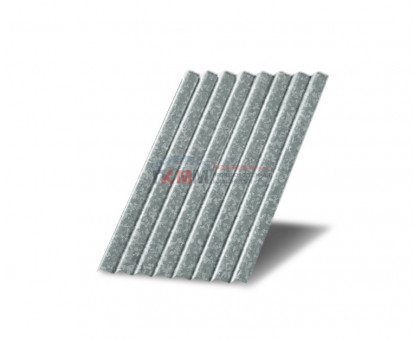 Профнастил МП18-0,7м с нестандартной шириной, толщина 0,5 оцинкованный