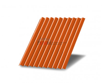 Профнастил МП18-0,9м с нестандартной шириной, толщина 0,6 окрашенный