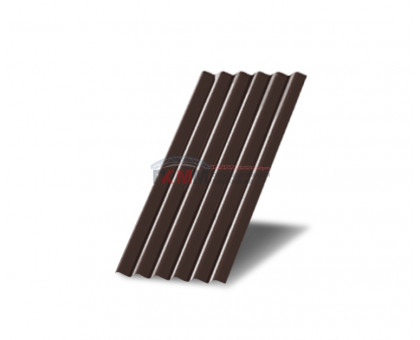 Профнастил МП18-0,5м с нестандартной шириной, толщина 0,35 окрашенный
