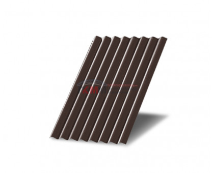 Профнастил МП18-0,7м с нестандартной шириной, толщина 0,35 окрашенный