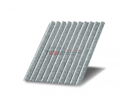 Профнастил МП18-0,9м с нестандартной шириной, толщина 0,7 оцинкованный