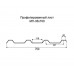 Профнастил МП35-0,7м с нестандартной шириной, толщина 0,35 оцинкованный