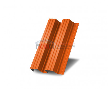 Профнастил Н114-0,5м с нестандартной шириной, толщина 0,6 окрашенный