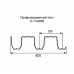Профнастил Н114-0,6м с нестандартной шириной, толщина 0,4 окрашенный