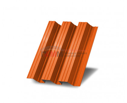 Профнастил Н114-0,7м с нестандартной шириной, толщина 0,6 окрашенный