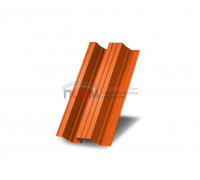 Профнастил Н114-0,4м с нестандартной шириной, толщина 0,6 окрашенный