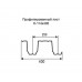 Профнастил Н114-0,4м с нестандартной шириной, толщина 0,55 оцинкованный