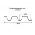 Профнастил Н75-0,5м с нестандартной шириной, толщина 0,6 оцинкованный