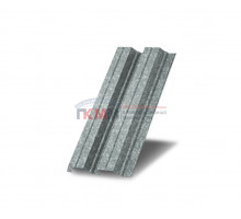 Профнастил Н75-0,4м с нестандартной шириной, толщина 0,5 оцинкованный