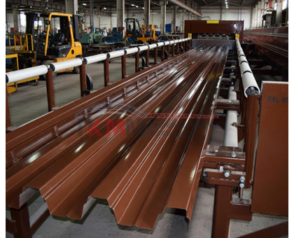 Профнастил Н75-0,3м с нестандартной шириной, толщина 0,45 окрашенный