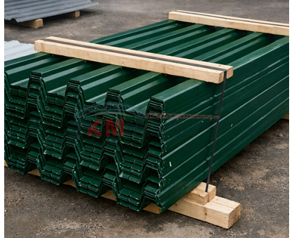 Профнастил Н75-0,3м с нестандартной шириной, толщина 0,5 окрашенный