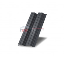 Профнастил Н75-0,4м с нестандартной шириной, толщина 0,4 окрашенный