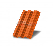 Профнастил Н75-0,5м с нестандартной шириной, толщина 0,6 окрашенный