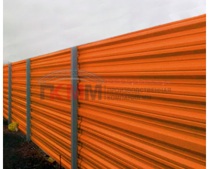 Профнастил НС35-0,2м с нестандартной шириной, толщина 0,5 окрашенный