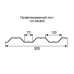 Профнастил НС35-0,5м с нестандартной шириной, толщина 0,6 оцинкованный