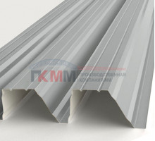 Профнастил Н126-978-0.7 RAL9006 Полиэстер