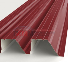 Профнастил Н126-978-0.7 RAL3011 Полиэстер