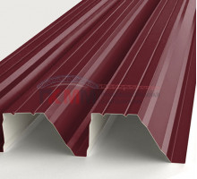 Профнастил Н126-978-0.65 RAL3005 Полиэстер