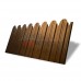 Профнастил фигурный С10 - 0,4 Окрас - Б, Print Premium Golden Wood