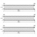 Стеновые сэндвич-панели пенополиуретан-0.5/0.5, ширина 1000 мм, толщина 150 мм, RAL2004