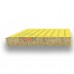 Стеновые сэндвич-панели минеральная вата-0.5/0.5, ширина 1200 мм, толщина 150 мм, RAL1018