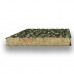 Стеновые сэндвич-панели минеральная вата-0.5/0.5, ширина 1200 мм, толщина 50 мм, милитари