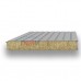 Стеновые сэндвич-панели минеральная вата-0.5/0.5, ширина 1200 мм, толщина 80 мм, RAL7004