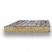 Стеновые сэндвич-панели минеральная вата-0.5/0.5, ширина 1000 мм, толщина 100 мм, кварцевый сланец
