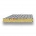Стеновые сэндвич-панели пенополиуретан-0.5/0.5, ширина 1200 мм, толщина 80 мм, RAL7004