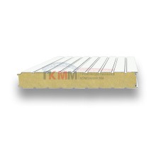 Стеновые сэндвич панели с ппс толщина 50 мм, Полиэстер RAL9003