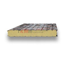 Стеновые сэндвич-панели пенополиуретан-0.5/0.5, ширина 1200 мм, толщина 50 мм, кварцевый сланец