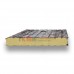 Стеновые сэндвич-панели пенополиуретан-0.5/0.5, ширина 1000 мм, толщина 100 мм, кварцевый сланец