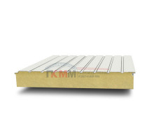 Двухслойные сэндвич-панели из пенополиуретана-0.5, ширина 1200 мм, толщина 50 мм, RAL9003