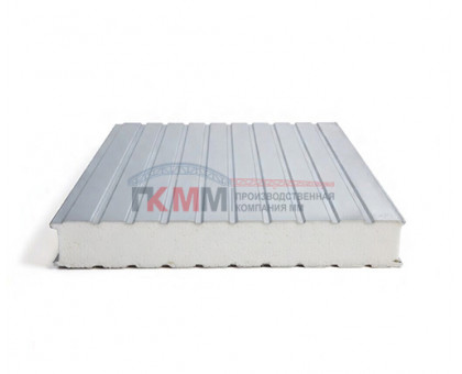 Стеновые алюминиевые сэндвич-панели из пенополистирола, ширина 1200 мм, толщина 60 мм