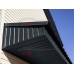 Софит металлический без перфорации 0,5 Rooftop Matte с пленкой RAL 7016 антрацитово-серый