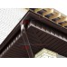 Софит металлический полная перфорация 0,5 Rooftop Matte с пленкой RAL 8017 шоколад