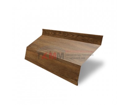Ламель жалюзи Milan 0,45 Print-Double Premium Antique Wood
