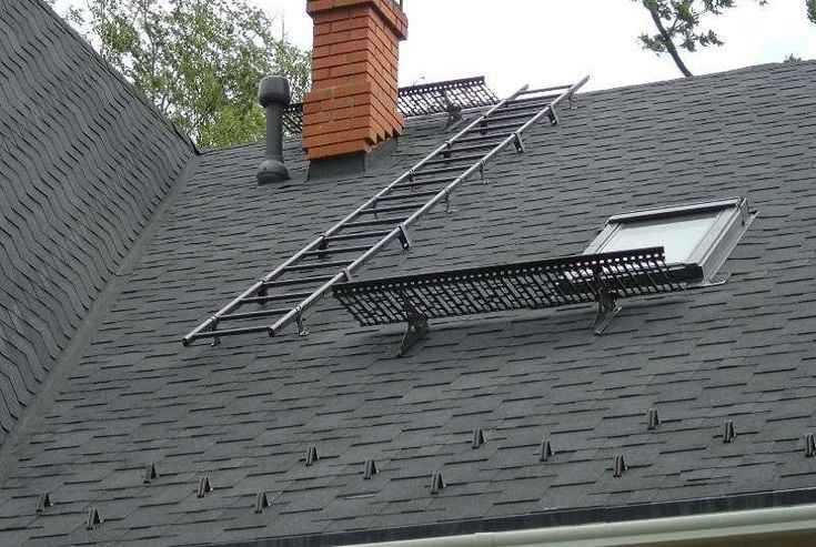 Снегозадержатели на мягкой кровле