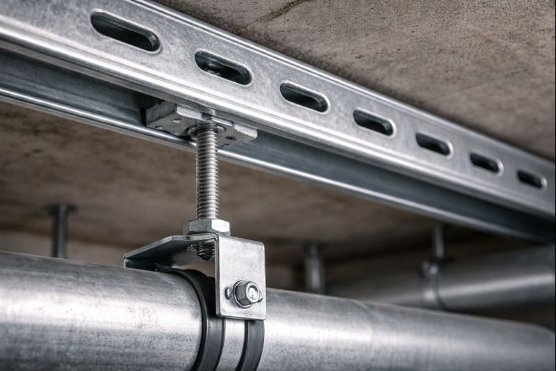 Пример применения: каркас ЛСТК со стойками из C-профиля