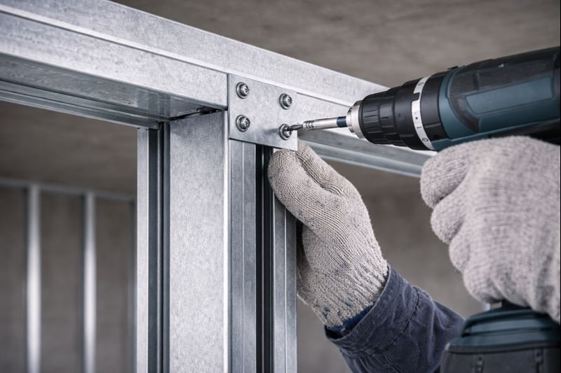 Поставка/упаковка C-образного профиля ЛСТК