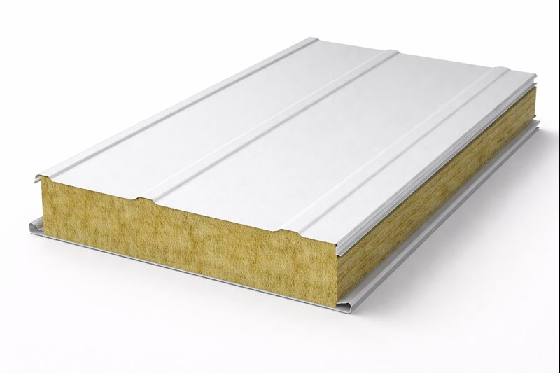 Двухслойные сэндвич-панели — пример профиля/разреза