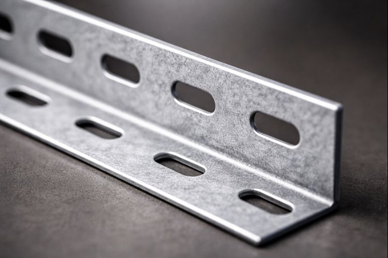 L-образный профиль перфорированный — общий вид (заглушка под замену)