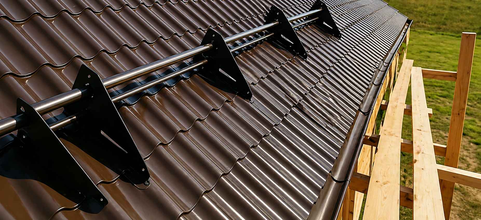 Снегозадержатели для частного и коммерческого объекта