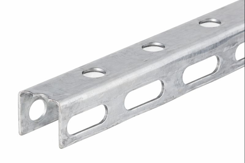 U-образный профиль перфорированный — пример изделия