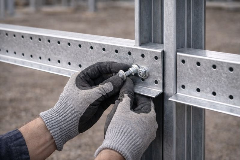 Поставка/упаковка Z-образного профиля перфорированного