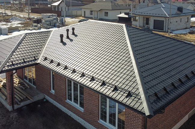 Профнастил Н57 в упаковке