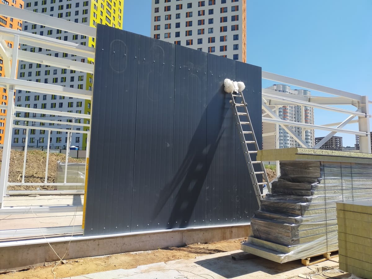 Соединение панелей