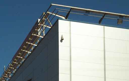 Монтаж профнастила Н57