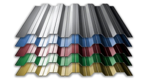 Профнастил НС35 полимерное покрытие