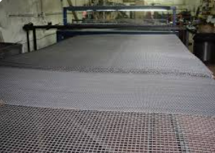 Сетка тканая в картах: монтаж в рамку и плоскость